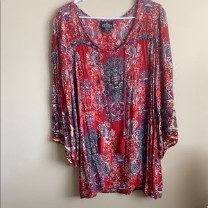 Mid length BOHO Dress